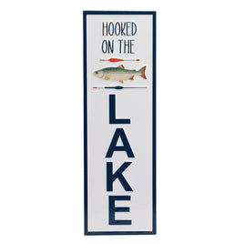 Hooked on the Lake Sign