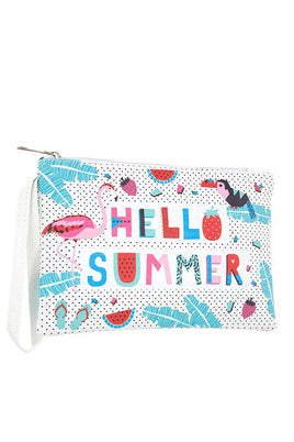 Hello Summer Pouch Bag