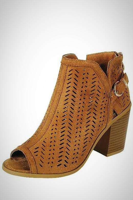 Waltz Stack Heel Bootie