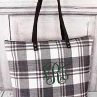 Plaid Shoulder Bag