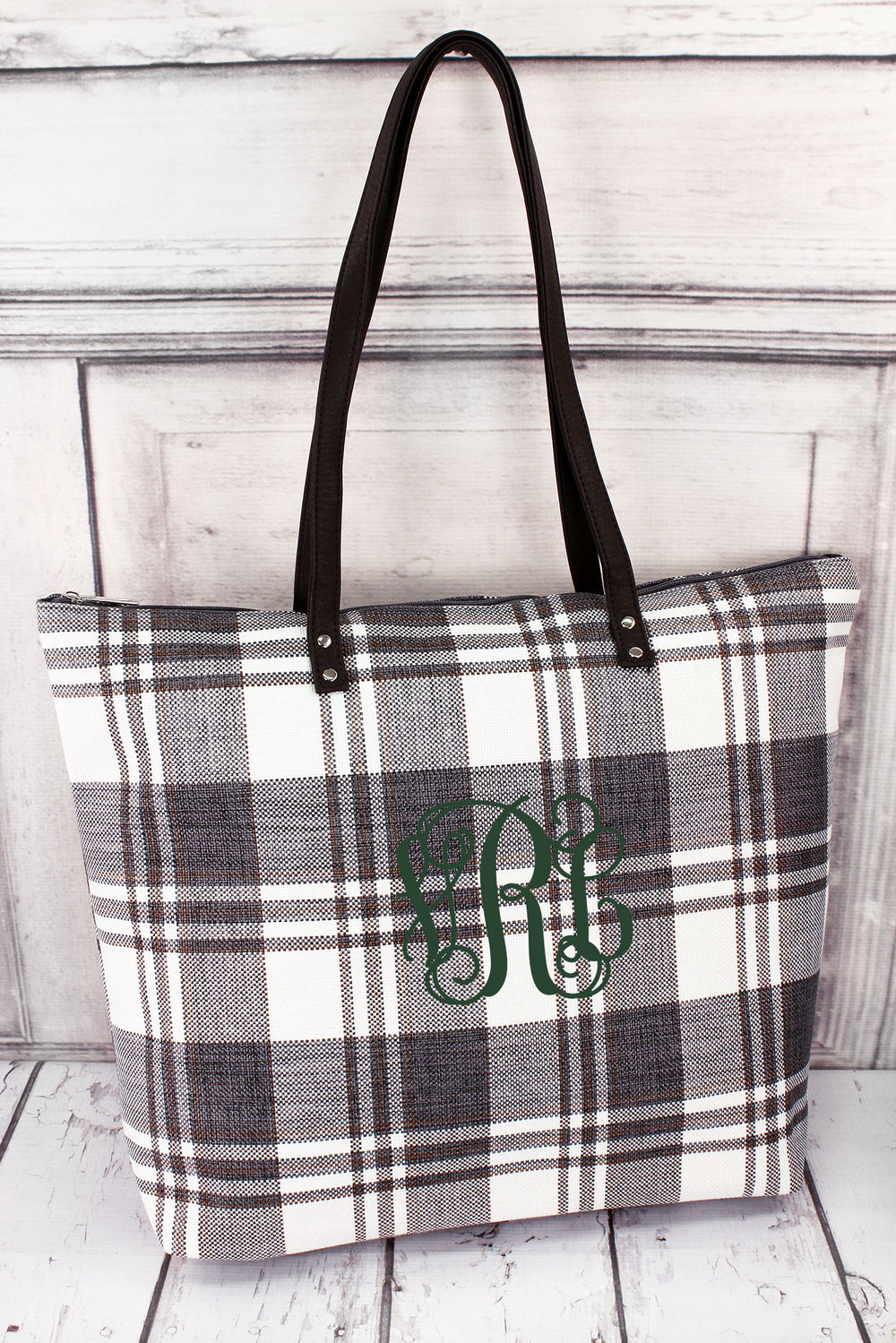 Plaid Shoulder Bag