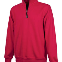 Charles River 1/4 Zip Sweatshirt - Red