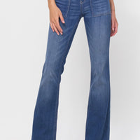 Jamie Mid Rise Flare Jegging