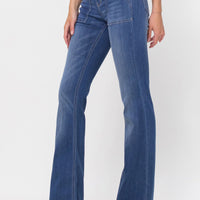 Jamie Mid Rise Flare Jegging