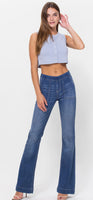 
              Jamie Mid Rise Flare Jegging
            