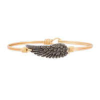 Angel Wing Bangle Bracelet