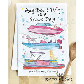 Any Boat Day Towel