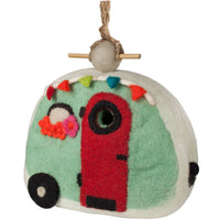 Handmade Woolie Birdhouses