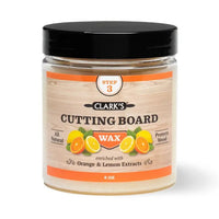 Clark's Cutting Orange & Lemon Board Wax 6 oz