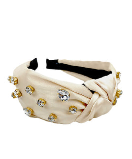 Jewel Knotted Head Band