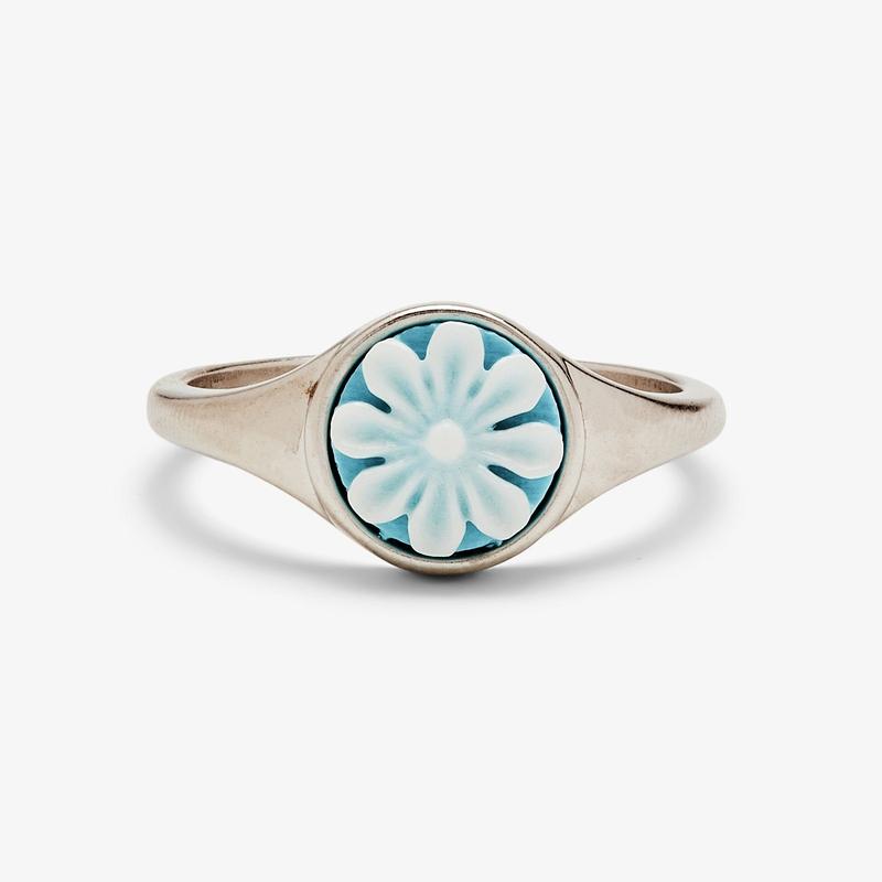 Pura Vida Silver Cameo Ring
