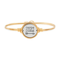 
              Carpe Diem Bangle Bracelet
            