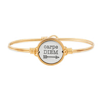 Carpe Diem Bangle Bracelet