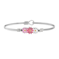 Daisies Pink Ombre Bangle