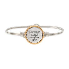 Beautiful Roads Bangle Bracelet