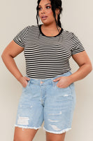 Dream Mid-Rise Long Shorts (Plus)
