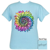 Tie Dye Sunflower Tee