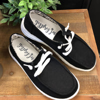 Gypsy Jazz Black Slipon