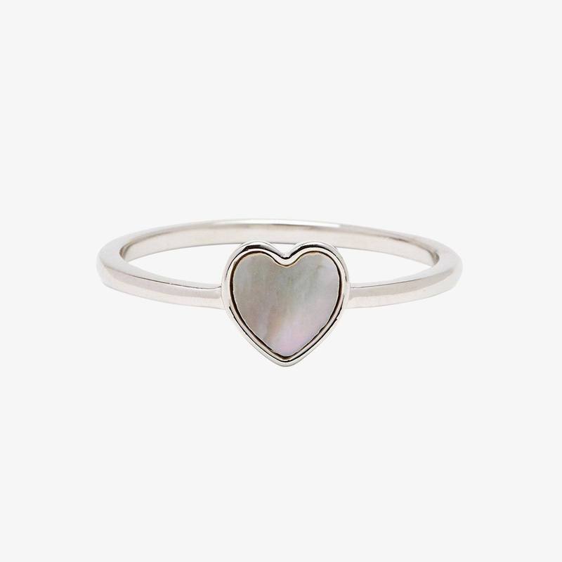 Pura Vida Heart of Pearl Ring