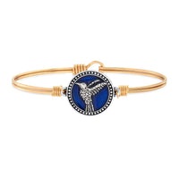 Hummingbird Bangle Bracelet