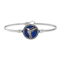Hummingbird Bangle Bracelet