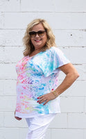 
              Mermaid Splashes Top (Plus)
            