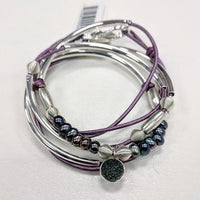 Lizzy James "Cambria Druzy" Bracelet/Necklace
