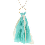 Lace Tassel Necklace