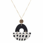 
              Arch and Half Circle Necklace
            