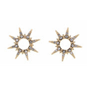 Kayla Crystal Starburst Earrings