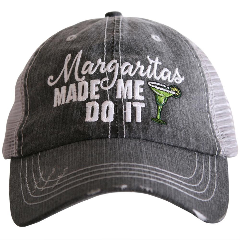 Margaritas Made Me Do It Cap