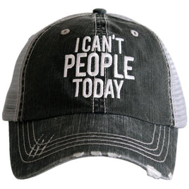 I Can't People Today Cap