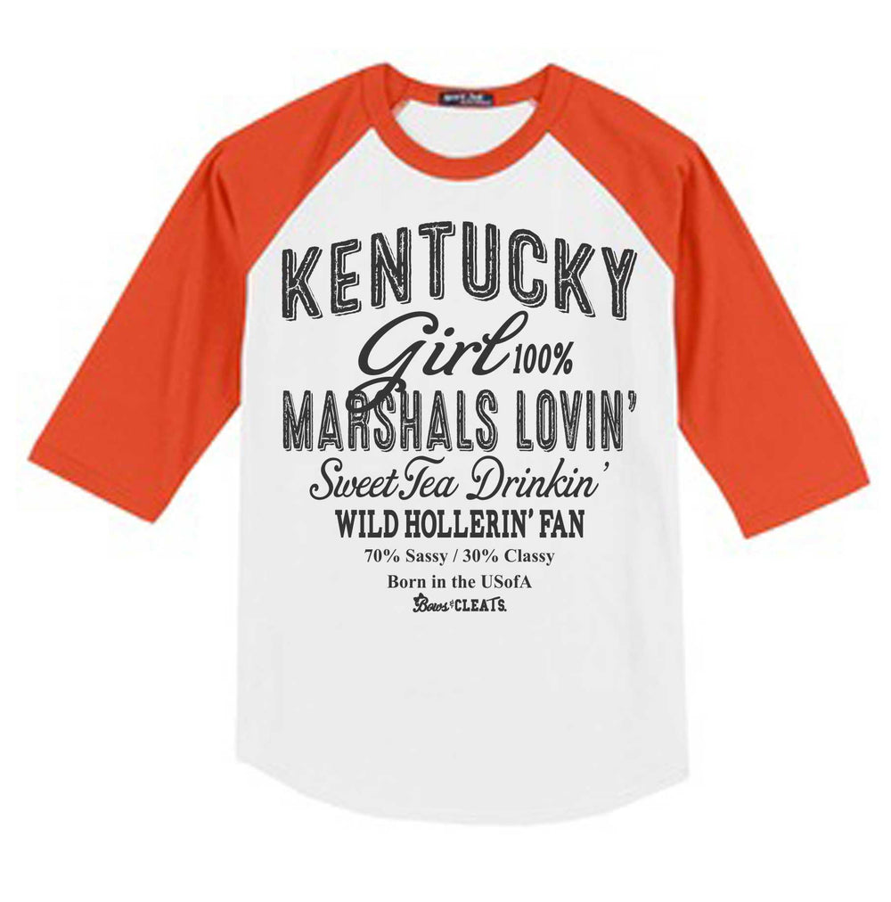 Marshals Raglan Color Baseball Jersey