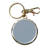 Circle Keychain Monogrammed