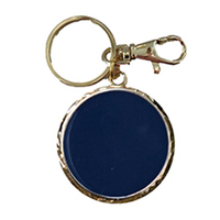 Circle Keychain Monogrammed