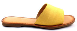 Mustard Slide Sandal