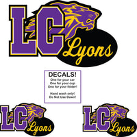 Custom School Decal Set