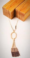 
              Folklore Tassel Necklace
            