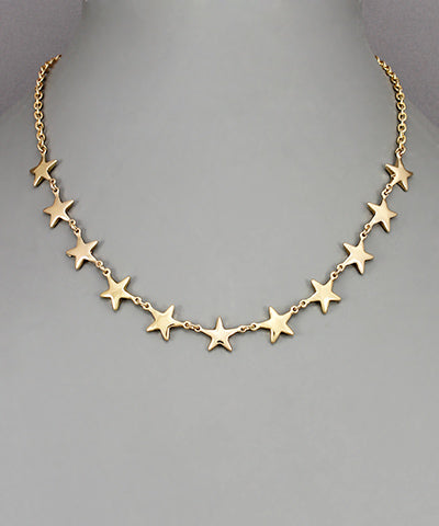 Circle of Stars Necklace