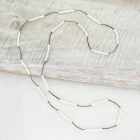 Vintage Stretch Pearl Necklace