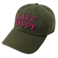 Lake Happy Olive Cap