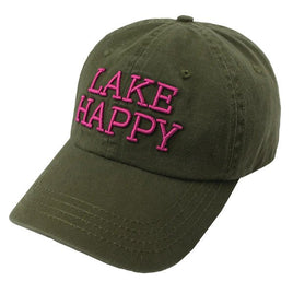Lake Happy Olive Cap