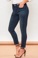 
              Petite High Rise Hand Sanded Skinny Jean
            