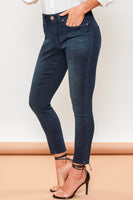 Petite High Rise Hand Sanded Skinny Jean