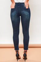 
              Petite High Rise Hand Sanded Skinny Jean
            