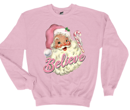Believe In Pink Santa