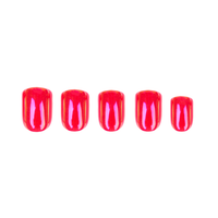 Red Aspen Nail Dashes - Short