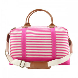 CB Pink Stripe Weekender