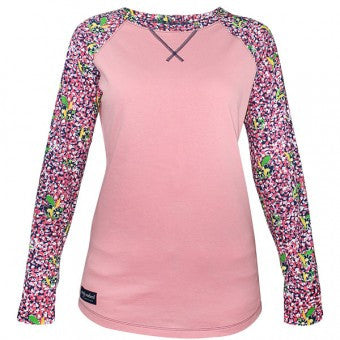 SS Raglan Daisy L/S Tee