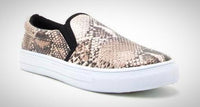 Reba Snakeskin Sneakers